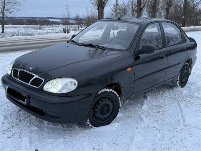 Черный Дэу Сенс, объемом двигателя 1.4 л и пробегом 164 тыс. км за 2350 $, фото 1 на Automoto.ua
