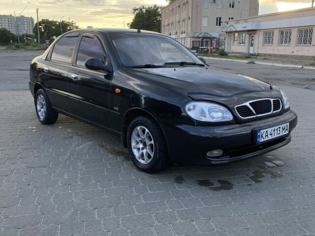 Черный Дэу Сенс, объемом двигателя 1.5 л и пробегом 245 тыс. км за 1950 $, фото 1 на Automoto.ua