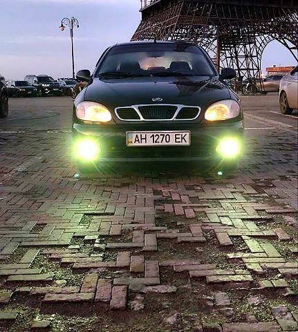 Черный Дэу Сенс, объемом двигателя 1.3 л и пробегом 158 тыс. км за 1800 $, фото 1 на Automoto.ua