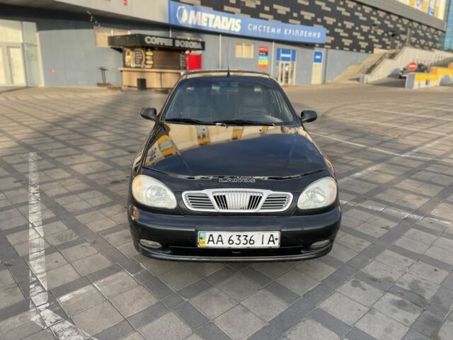 Черный Дэу Сенс, объемом двигателя 1.5 л и пробегом 193 тыс. км за 2100 $, фото 1 на Automoto.ua