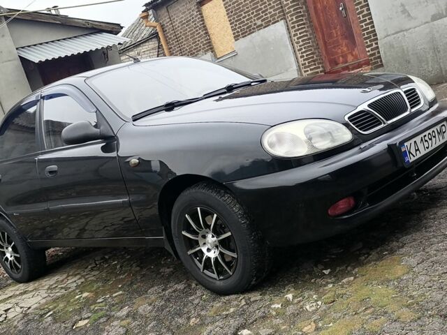 Черный Дэу Сенс, объемом двигателя 1.6 л и пробегом 202 тыс. км за 3100 $, фото 1 на Automoto.ua