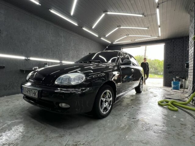 Черный Дэу Сенс, объемом двигателя 1.5 л и пробегом 58 тыс. км за 3500 $, фото 1 на Automoto.ua