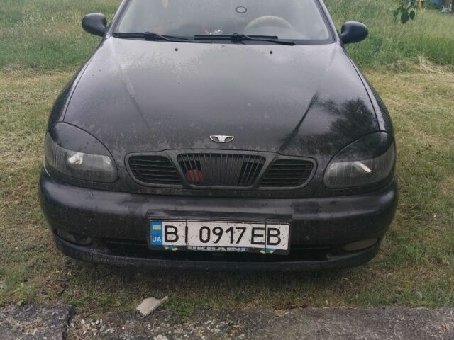 Чорний Деу Сенс, об'ємом двигуна 1.3 л та пробігом 220 тис. км за 2041 $, фото 1 на Automoto.ua