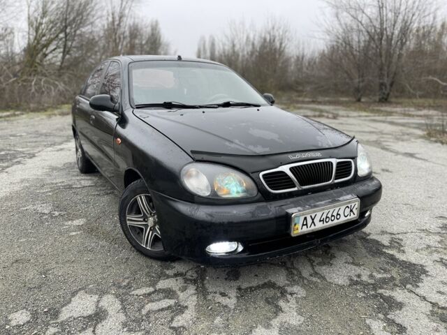 Чорний Деу Сенс, об'ємом двигуна 1.5 л та пробігом 200 тис. км за 1450 $, фото 1 на Automoto.ua