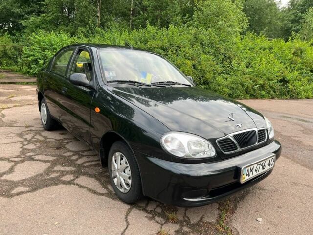 Черный Дэу Сенс, объемом двигателя 1.4 л и пробегом 130 тыс. км за 2550 $, фото 1 на Automoto.ua