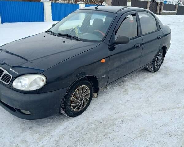 Чорний Деу Сенс, об'ємом двигуна 1.5 л та пробігом 205 тис. км за 2000 $, фото 1 на Automoto.ua