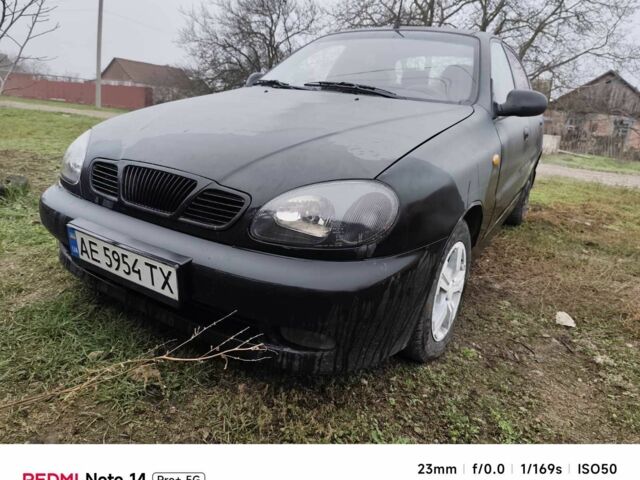 Чорний Деу Сенс, об'ємом двигуна 1.6 л та пробігом 230 тис. км за 2000 $, фото 1 на Automoto.ua