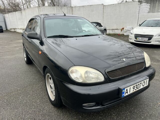 Черный Дэу Сенс, объемом двигателя 1.5 л и пробегом 222 тыс. км за 2400 $, фото 1 на Automoto.ua