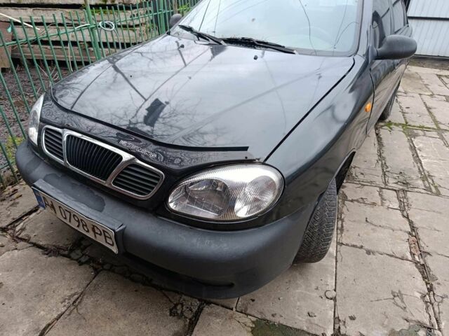 Чорний Деу Сенс, об'ємом двигуна 1.4 л та пробігом 170 тис. км за 1200 $, фото 1 на Automoto.ua