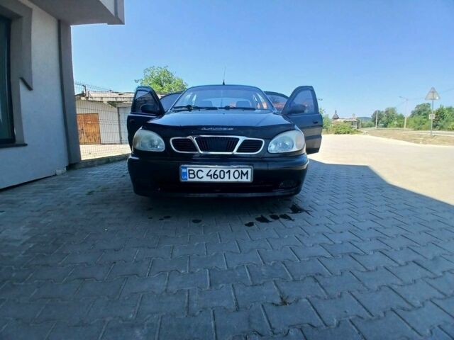 Черный Дэу Сенс, объемом двигателя 1.5 л и пробегом 143 тыс. км за 2200 $, фото 1 на Automoto.ua