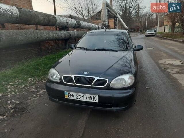 Черный Дэу Сенс, объемом двигателя 1.4 л и пробегом 165 тыс. км за 2042 $, фото 1 на Automoto.ua