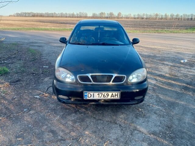 Черный Дэу Сенс, объемом двигателя 1.5 л и пробегом 244 тыс. км за 1426 $, фото 1 на Automoto.ua