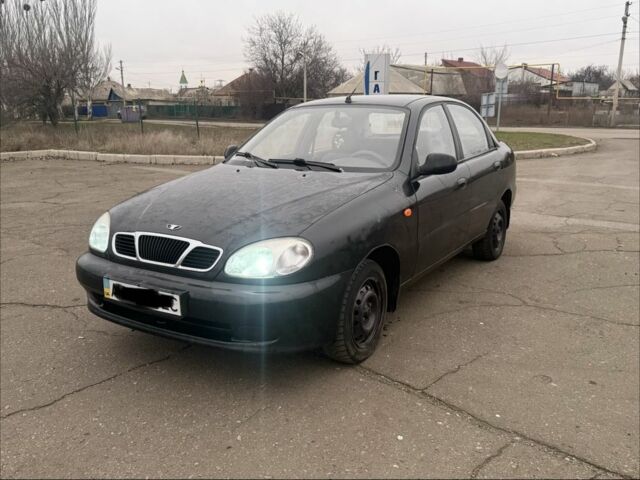 Чорний Деу Сенс, об'ємом двигуна 10 л та пробігом 163 тис. км за 2700 $, фото 1 на Automoto.ua