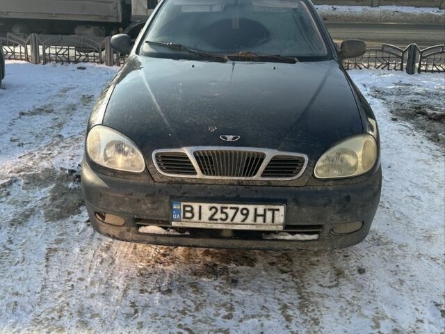 Чорний Деу Сенс, об'ємом двигуна 1.4 л та пробігом 197 тис. км за 1550 $, фото 1 на Automoto.ua