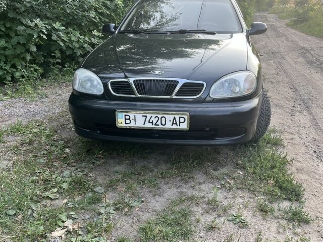 Черный Дэу Сенс, объемом двигателя 1.5 л и пробегом 188 тыс. км за 2365 $, фото 1 на Automoto.ua