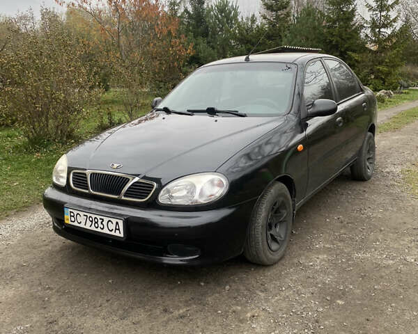 Черный Дэу Сенс, объемом двигателя 1.4 л и пробегом 110 тыс. км за 2400 $, фото 1 на Automoto.ua