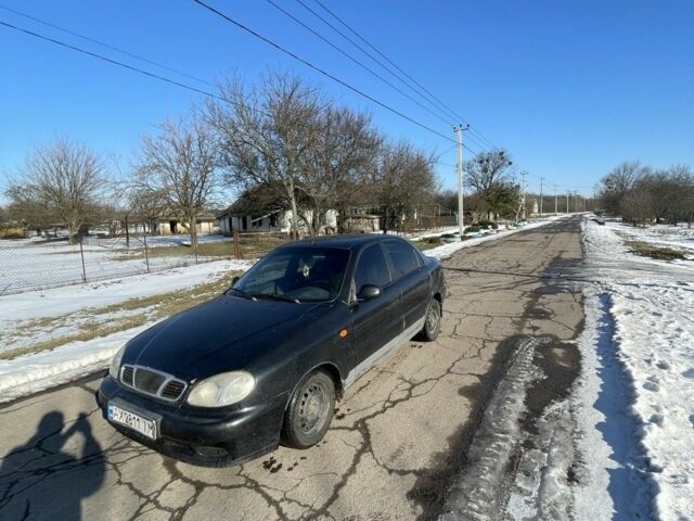 Чорний Деу Сенс, об'ємом двигуна 1.5 л та пробігом 200 тис. км за 858 $, фото 1 на Automoto.ua