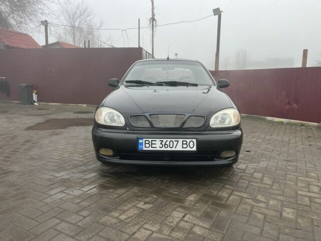 Черный Дэу Сенс, объемом двигателя 1.4 л и пробегом 193 тыс. км за 2200 $, фото 1 на Automoto.ua