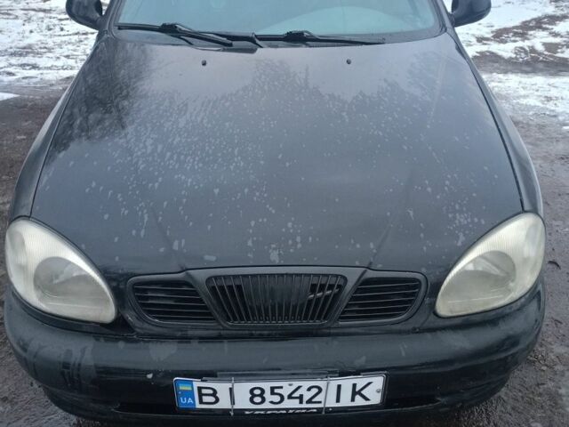 Черный Дэу Сенс, объемом двигателя 1.5 л и пробегом 251 тыс. км за 1450 $, фото 1 на Automoto.ua