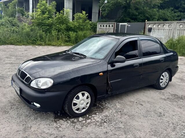 Черный Дэу Сенс, объемом двигателя 1.6 л и пробегом 204 тыс. км за 1900 $, фото 1 на Automoto.ua