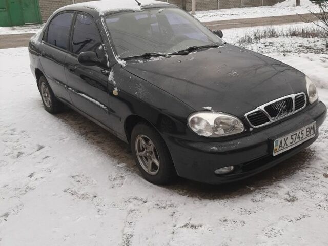 Чорний Деу Сенс, об'ємом двигуна 1.5 л та пробігом 189 тис. км за 2100 $, фото 1 на Automoto.ua