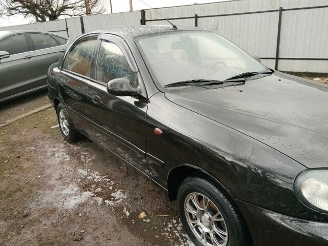 Черный Дэу Сенс, объемом двигателя 1.5 л и пробегом 200 тыс. км за 1600 $, фото 1 на Automoto.ua