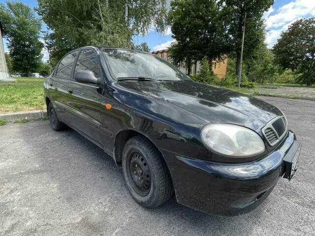 Черный Дэу Сенс, объемом двигателя 1.6 л и пробегом 175 тыс. км за 1700 $, фото 1 на Automoto.ua