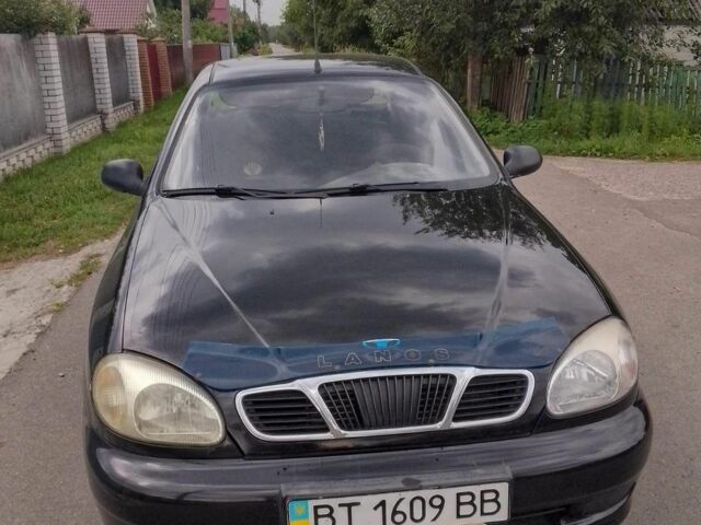 Чорний Деу Сенс, об'ємом двигуна 1.5 л та пробігом 230 тис. км за 2000 $, фото 1 на Automoto.ua