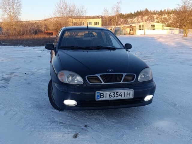 Черный Дэу Сенс, объемом двигателя 1.5 л и пробегом 176 тыс. км за 4200 $, фото 1 на Automoto.ua