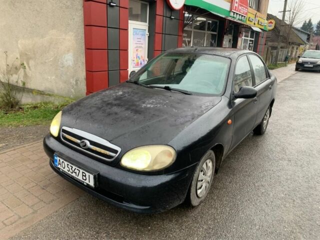 Черный Дэу Сенс, объемом двигателя 1.4 л и пробегом 113 тыс. км за 1450 $, фото 1 на Automoto.ua