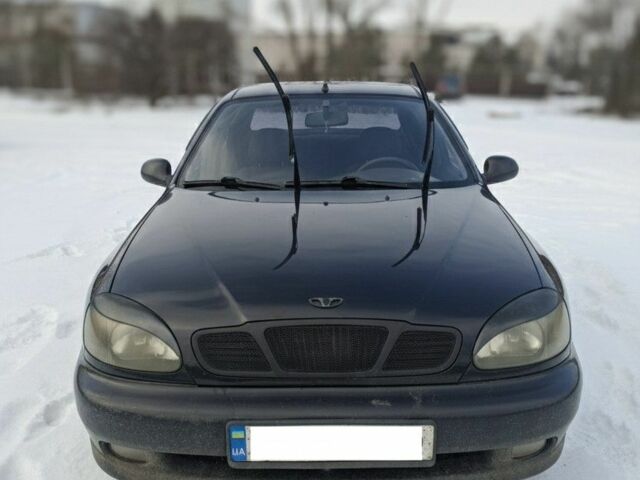 Чорний Деу Сенс, об'ємом двигуна 1 л та пробігом 190 тис. км за 2962 $, фото 1 на Automoto.ua