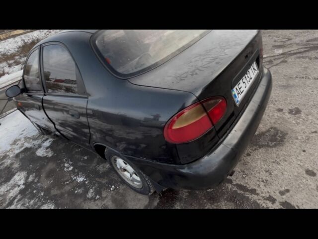 Чорний Деу Сенс, об'ємом двигуна 1.3 л та пробігом 200 тис. км за 900 $, фото 1 на Automoto.ua