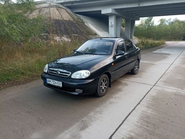 Чорний Деу Сенс, об'ємом двигуна 1.4 л та пробігом 186 тис. км за 2209 $, фото 1 на Automoto.ua
