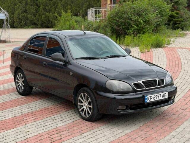Черный Дэу Сенс, объемом двигателя 1.5 л и пробегом 256 тыс. км за 2850 $, фото 1 на Automoto.ua
