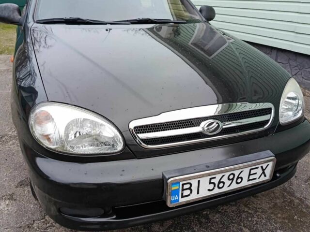 Чорний Деу Сенс, об'ємом двигуна 1.5 л та пробігом 83 тис. км за 2950 $, фото 1 на Automoto.ua