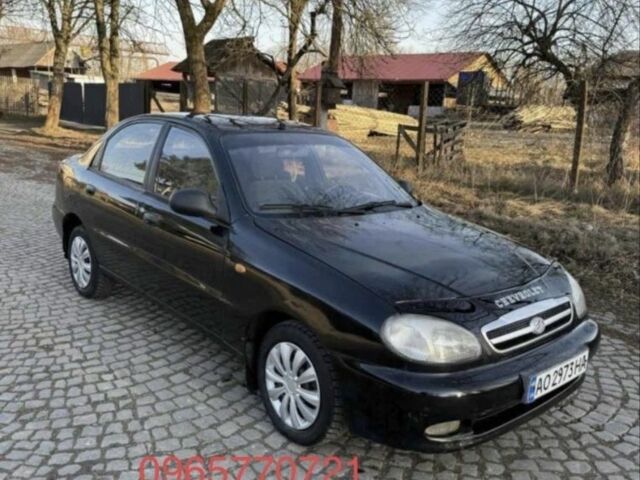 Черный Дэу Сенс, объемом двигателя 1.5 л и пробегом 265 тыс. км за 850 $, фото 1 на Automoto.ua