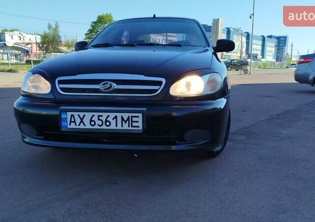 Черный Дэу Сенс, объемом двигателя 1.3 л и пробегом 112 тыс. км за 2300 $, фото 1 на Automoto.ua