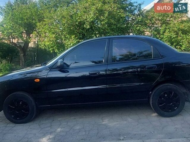 Черный Дэу Сенс, объемом двигателя 1.3 л и пробегом 170 тыс. км за 2400 $, фото 1 на Automoto.ua