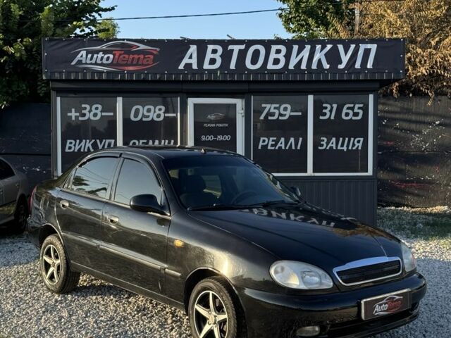 Чорний Деу Сенс, об'ємом двигуна 1.5 л та пробігом 130 тис. км за 2451 $, фото 1 на Automoto.ua