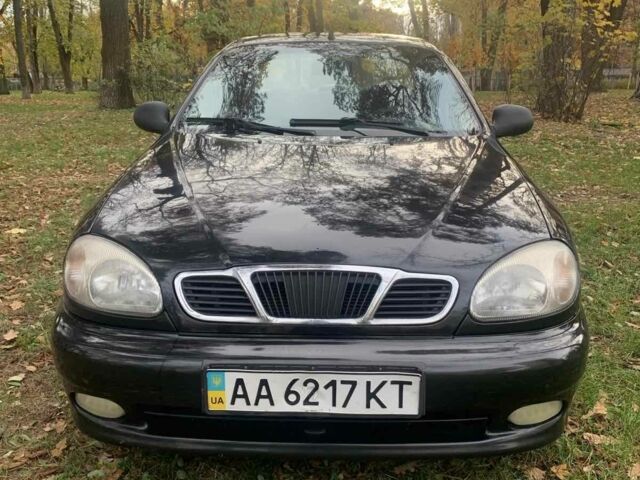 Черный Дэу Сенс, объемом двигателя 1.5 л и пробегом 256 тыс. км за 2300 $, фото 1 на Automoto.ua