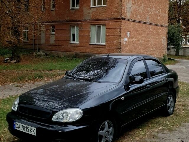 Черный Дэу Сенс, объемом двигателя 1 л и пробегом 98 тыс. км за 3800 $, фото 1 на Automoto.ua