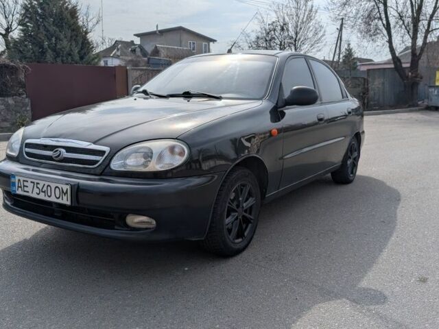 Черный Дэу Сенс, объемом двигателя 1.5 л и пробегом 196 тыс. км за 2600 $, фото 1 на Automoto.ua