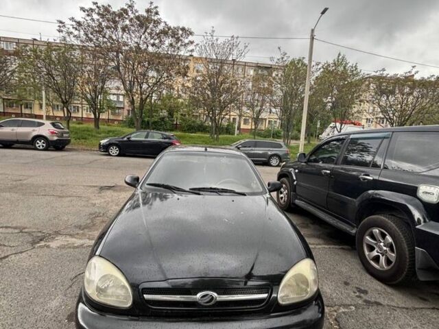 Черный Дэу Сенс, объемом двигателя 1.5 л и пробегом 450 тыс. км за 1800 $, фото 1 на Automoto.ua