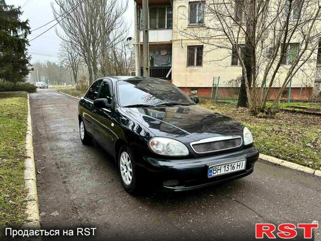 Чорний Деу Сенс, об'ємом двигуна 1.3 л та пробігом 200 тис. км за 1950 $, фото 1 на Automoto.ua