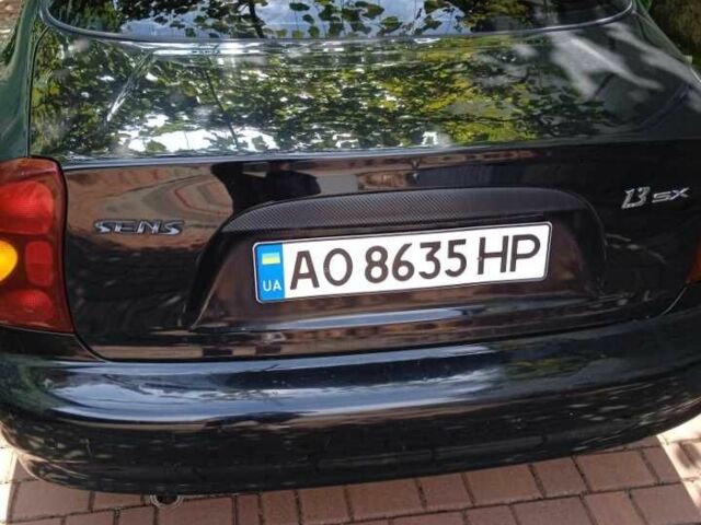Чорний Деу Сенс, об'ємом двигуна 1.3 л та пробігом 115 тис. км за 2450 $, фото 1 на Automoto.ua