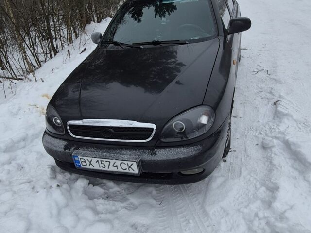 Чорний Деу Сенс, об'ємом двигуна 1.3 л та пробігом 222 тис. км за 2400 $, фото 1 на Automoto.ua