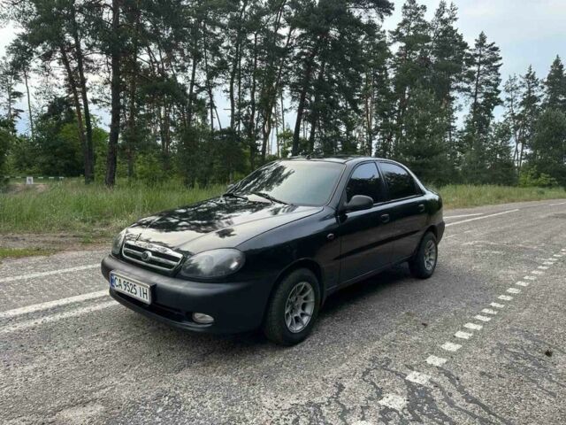 Чорний Деу Сенс, об'ємом двигуна 1.3 л та пробігом 214 тис. км за 2000 $, фото 1 на Automoto.ua