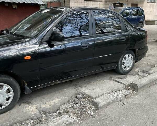 Черный Дэу Сенс, объемом двигателя 1.5 л и пробегом 359 тыс. км за 1500 $, фото 1 на Automoto.ua
