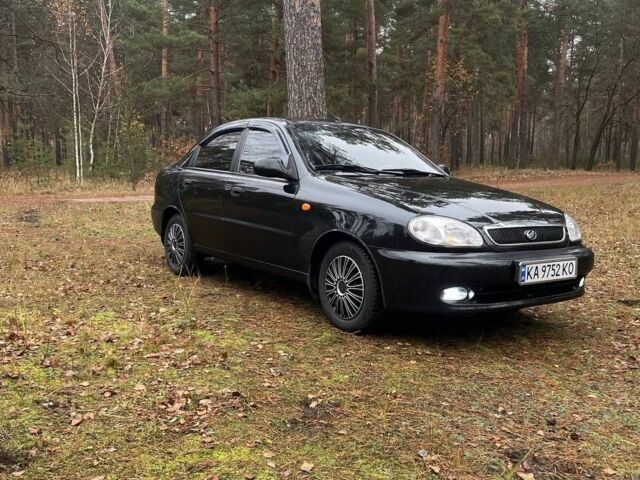 Черный Дэу Сенс, объемом двигателя 1.5 л и пробегом 115 тыс. км за 4500 $, фото 1 на Automoto.ua