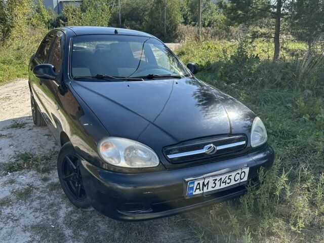 Черный Дэу Сенс, объемом двигателя 1.5 л и пробегом 144 тыс. км за 2250 $, фото 1 на Automoto.ua